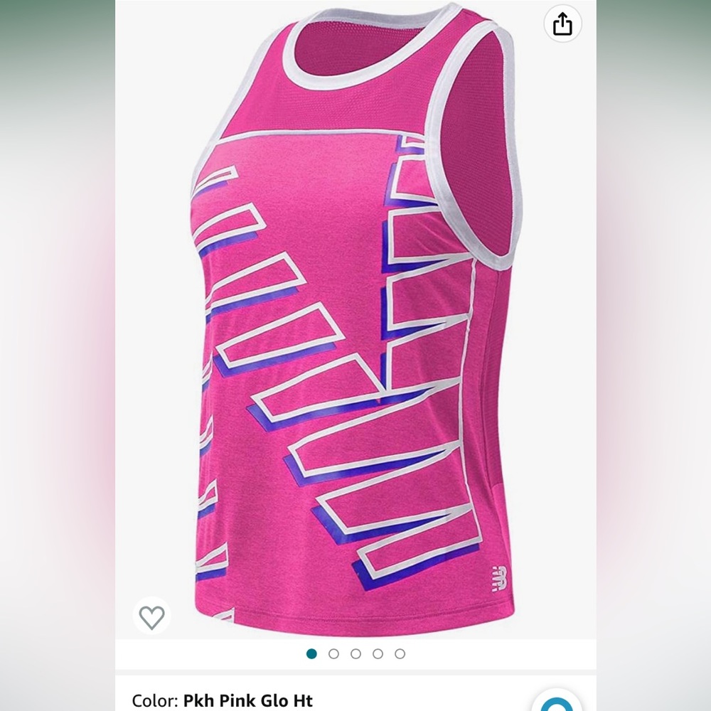 NWT New Balance PR Fast Flight Tank - Size Medium